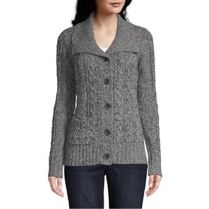 NWT St. John’s Bay Long Sleeve Button Down Cardigan Sweater